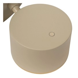 GIAN sienas lampa 9W taupe (Lucide)