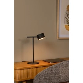 GIAN galda lampa 9W melna (Lucide)