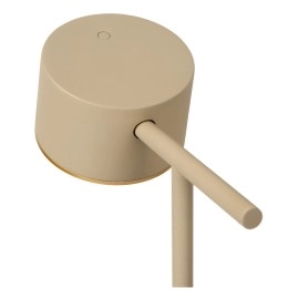 GIAN galda lampa 9W taupe (Lucide)