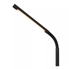 GILLY uzlādējama LED stāvlampa lasīšanai 6W 2700K melna (Lucide)