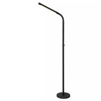 GILLY uzlādējama LED stāvlampa lasīšanai 6W 2700K melna (Lucide)