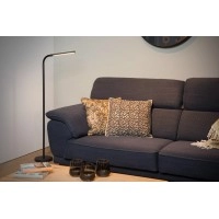 GILLY LED stāvlampa lasīšanai 6W 2700K melna (Lucide)