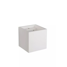 GIPSY sienas lampa 18 cm × 18 cm × 17,5 cm 1x25W balta (Lucide)