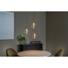 GISELA piekaramā lampa 3x4,3 W caurspīdīga (Lucide)