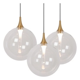 GISELA piekaramā lampa 5x3,8 W caurspīdīga (Lucide)