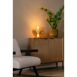 GISELA galda lampa 12 W dzintara tonī (Lucide)