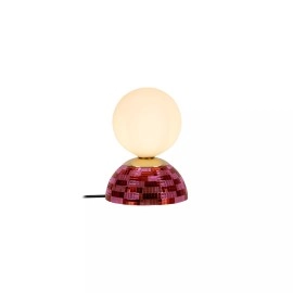 GLITZER Galda lampa Ø14 cm 1xG9 rozā (Lucide)