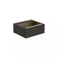 GOA āra sienas lampa LED 1 × 10 W 3000K antracīta (Lucide)