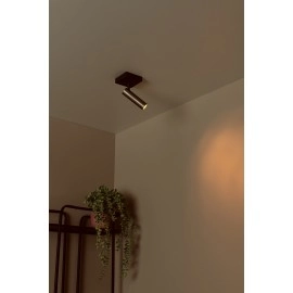 GRADO griestu prožektors 1xGU10 (MR11) pelēkā dzelzs tonī (Lucide)