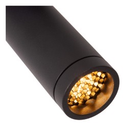 GRADO griestu prožektors 2xGU10 (MR11) melns (Lucide)