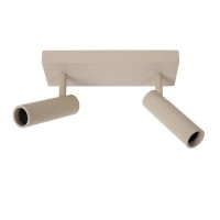 GRADO griestu prožektors 2xGU10 (MR11) taupe (Lucide)