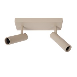 GRADO griestu prožektors 2xGU10 (MR11) taupe (Lucide)