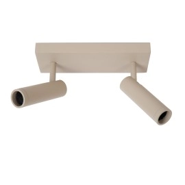 GRADO griestu prožektors 2xGU10 (MR11) taupe (Lucide)