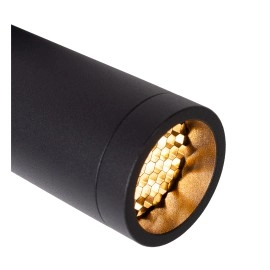 GRADO griestu prožektors 3xGU10 (MR11) melns (Lucide)