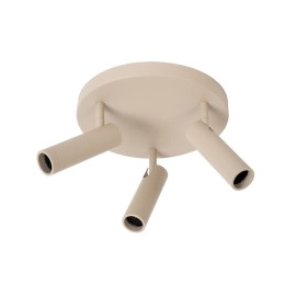 GRADO griestu prožektors 3xGU10 (MR11) taupe (Lucide)