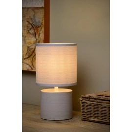 GREASBY galda lampa Ø14 cm 1 x 40 W E14 pelēka (Lucide)