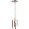 GRIFFITH piekaramā lampa Ø38 cm LED 6 x 6W CCT bronzas krāsā (Lucide)