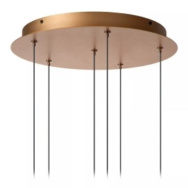 GRIFFITH piekaramā lampa Ø38 cm LED 6 x 6W CCT bronzas krāsā (Lucide)