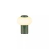 GUSTAV Uzlādējama galda lampa Ø8 cm LED dim 1x0,8W 2700K zaļa (Lucide)