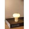 GUSTAV Uzlādējama galda lampa Ø8 cm LED dim 1x0,8W 2700K krēmkrāsa (Lucide)