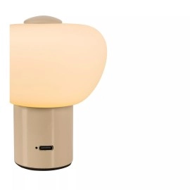 GUSTAV pārnēsājama galda lampa LED 0,8W 2700K, krēmkrāsas (Lucide)