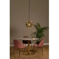 HANNELORE piekaramā lampa Ø 40 cm 1xE27 matēta zelta / misiņa tonī (Lucide)