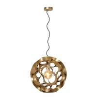 HANNELORE piekaramā lampa Ø 40 cm 1xE27 matēta zelta / misiņa tonī (Lucide)