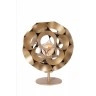 HANNELORE galda lampa Ø 25 cm 1xE27 matēta zelta / misiņa tonī (Lucide)