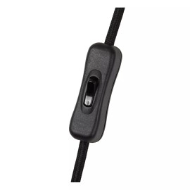 HANNELORE galda lampa Ø 25 cm 1xE27 melna (Lucide)