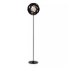 HANNELORE stāvlampa Ø30 1 x 60 W E27 melna (Lucide)