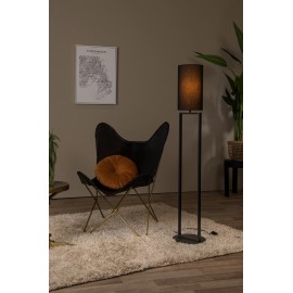 HERMAN Stāvlampa Ø26cm 1x40W E27 melna (Lucide)