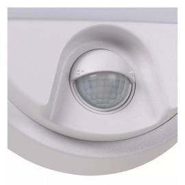 HUPS IR āra sienas lampa LED 1x10W 3000K ar sensoru balta (Lucide)