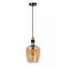ILONA piekarama lampa Ø22 cm 1xE27 dzintara (Lucide)