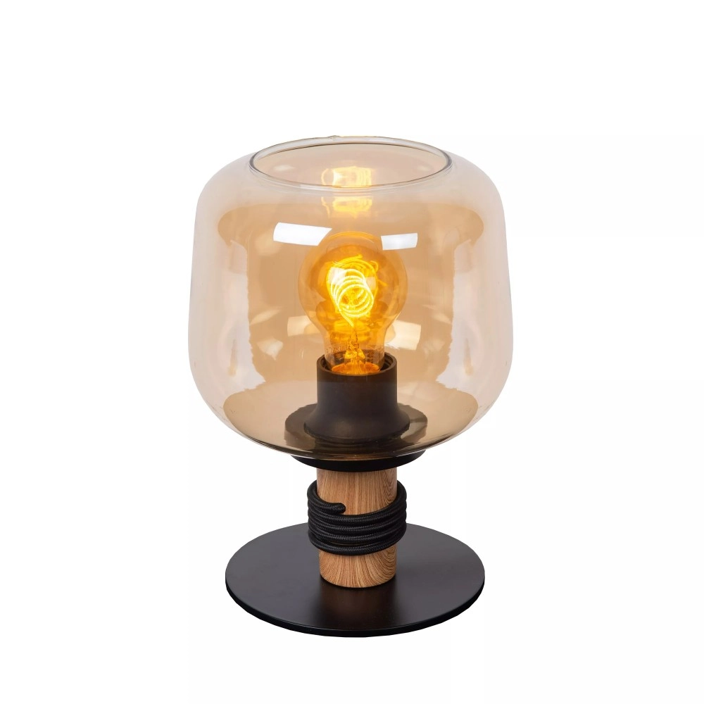 Galda lampa ILONA Ø18 1xE27 40W dzintara (Lucide)