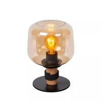 Galda lampa ILONA Ø18 1xE27 40W dzintara (Lucide)