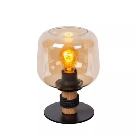 Galda lampa ILONA Ø18 1xE27 40W dzintara (Lucide)