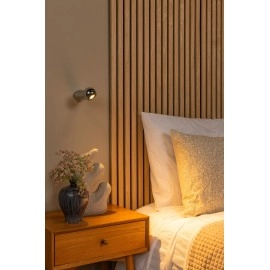 IPSOS vannas istabas sienas lampa LED 6W 2700K IP54 hroma (Lucide)