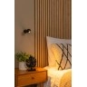 IPSOS vannas istabas sienas lampa LED 6W 2700K IP54 melna (Lucide)