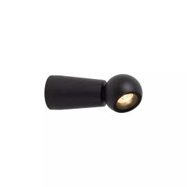 IPSOS vannas istabas sienas lampa LED 6W 2700K IP54 melna (Lucide)