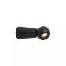 IPSOS vannas istabas sienas lampa LED 6W 2700K IP54 melna (Lucide)