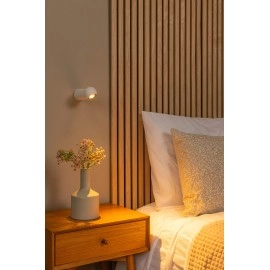 IPSOS vannas istabas sienas lampa LED 6W 2700K IP54 balta (Lucide)