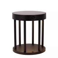 JACKSON saules āra stabiņa lampa Ø16 cm LED 2 W 3000K IP54 melna (Lucide)