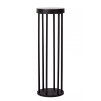 JACKSON saules āra stabiņa lampa Ø16 cm H50 LED 2 W 3000K IP65 melna (Lucide)