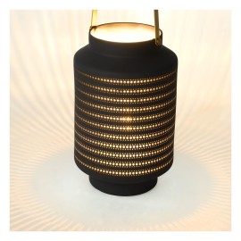 Lucide JAMILA galda lampa pelēka, Ø15,5 cm, 1xE14