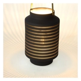 Lucide JAMILA galda lampa pelēka, Ø15,5 cm, 1xE14