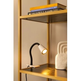 JASPER klipša lampa 1x25W GU10 krēmkrāsas (Lucide)