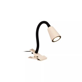 JASPER klipša lampa 1x25W GU10 krēmkrāsas (Lucide)