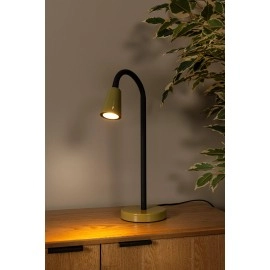 JASPER galda lampa 1xGU10 zaļa/melna (Lucide)