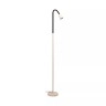 JASPER stāvlampa lasīšanai 1xGU10, krēmkrāsas (Lucide)