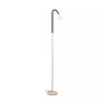 JASPER stāvlampa lasīšanai 1xGU10, krēmkrāsas (Lucide)